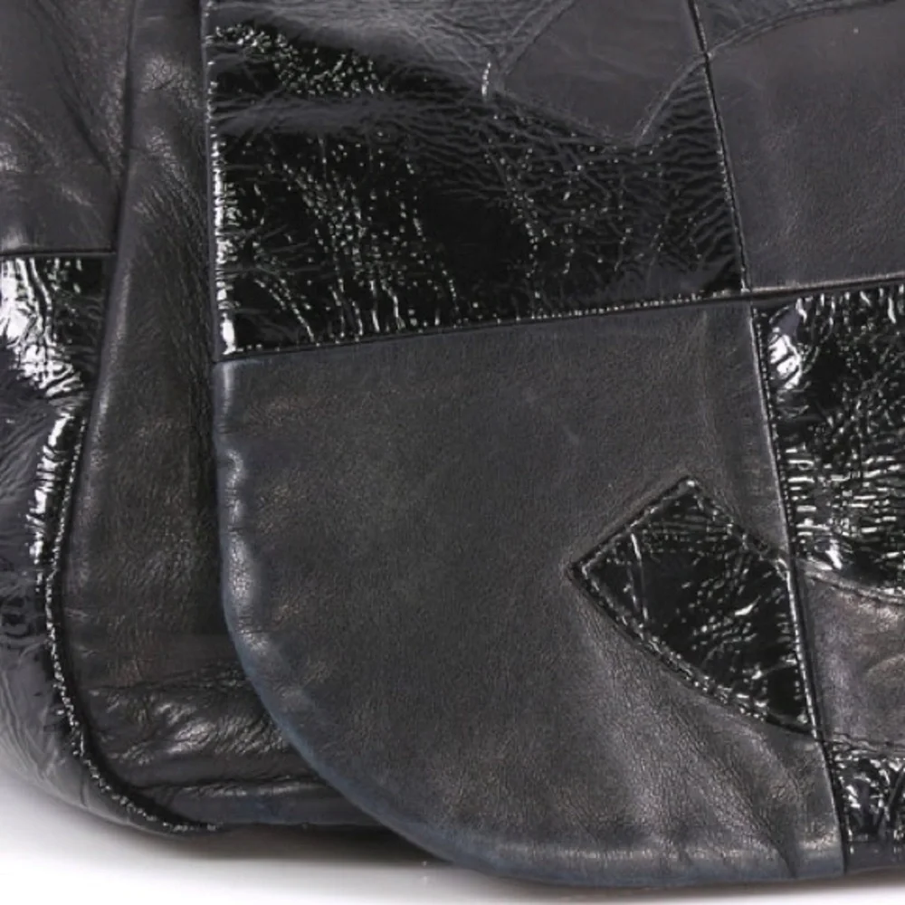 ๐ CHANEL ๐ BROOKLYN PATCHWORK HOBO ACCORDION RARE BAG LARGE FLAP LEATHER - Picture 7 of 15